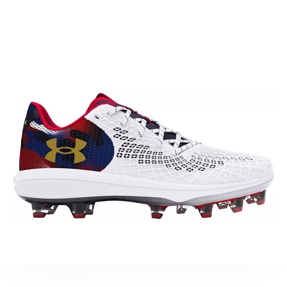 Under Armour Women's Glyde 2.0 MT USA TPU Softball Cleats new